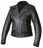 Ozone Lady Mc-Leather -takki Ramones Black