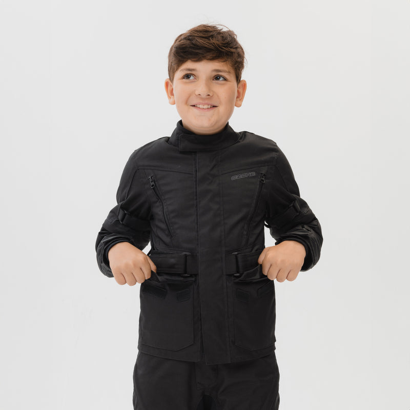 Ozone textile mc jacket Sahara black