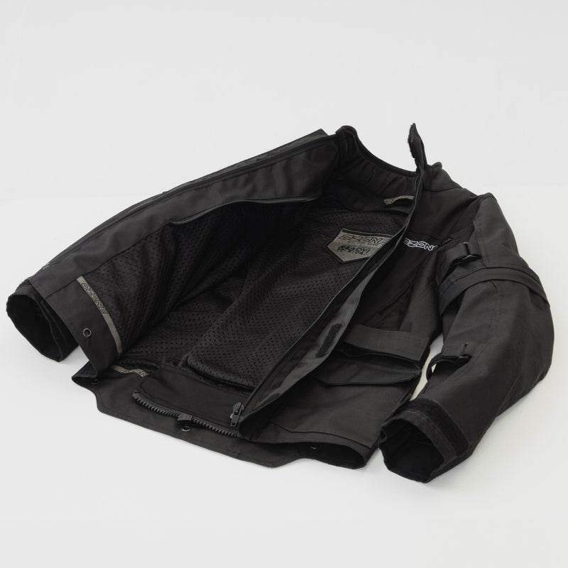 Ozone textile mc jacket Sahara black