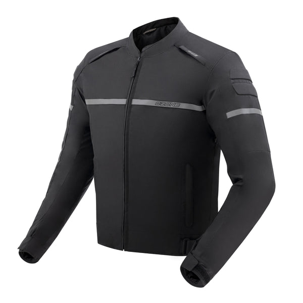 Ozone textile mc jacket rides black