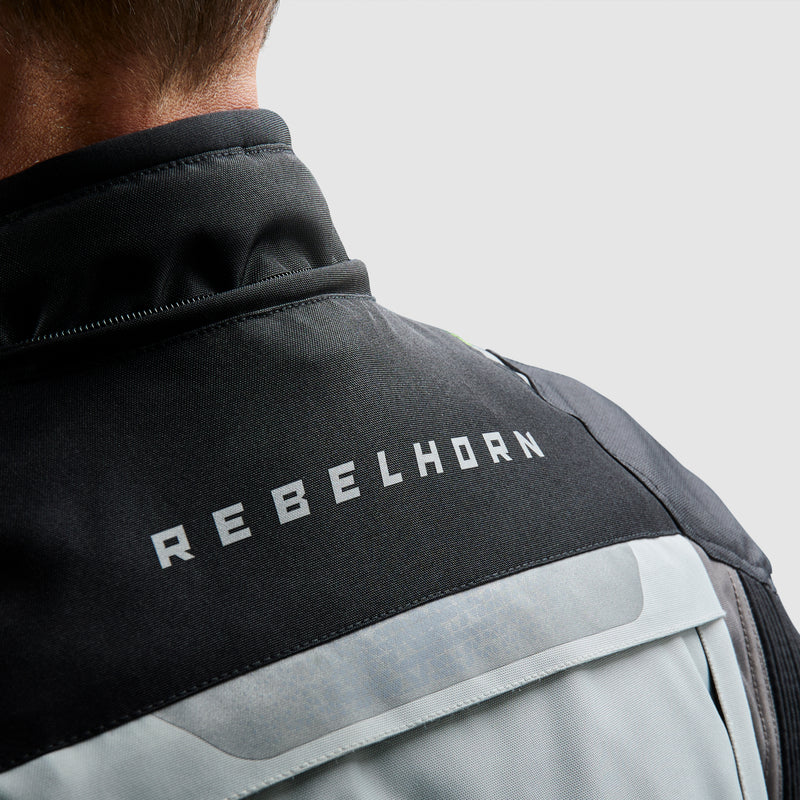 Rebelhorn Textile MC jacket Cubby v Gray /Flu