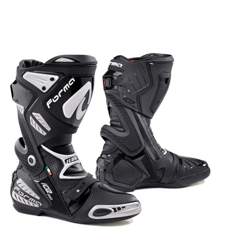 Shale Unisex Sport MC Boots Ice Pro Flow Black