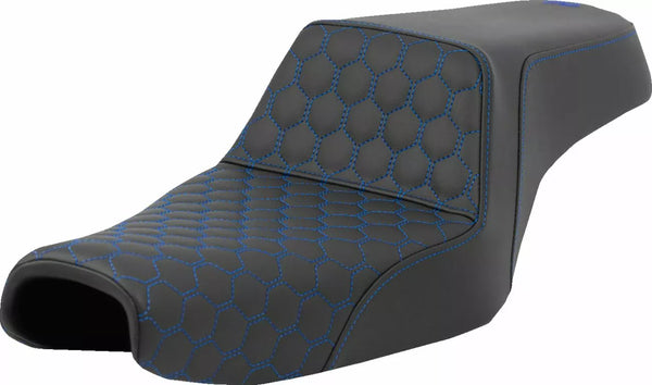 Saddlemen Seat askel ylös HC Blue Stitch 807-11-17701