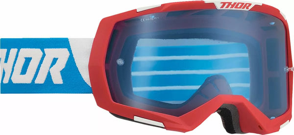 Thor Goggle Rykmentti Rd/WH/BL 2601-2967