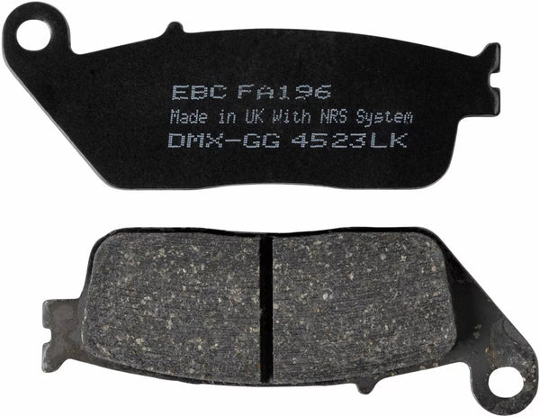 EBC BRAKE Pad FA näyttää orgaanisesta FA196: sta