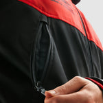 Rebelhorn Softshell MC-Jacket Slash Black /Red