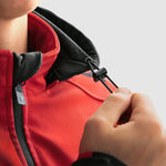 Rebelhorn Softshell MC-Jacket Slash Black /Red