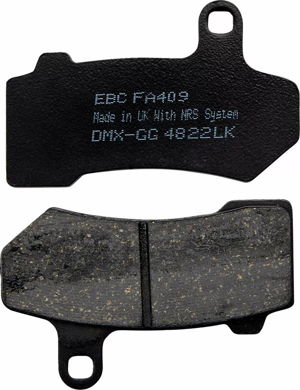 EBC BRAKE PAD FA looks organic FA409