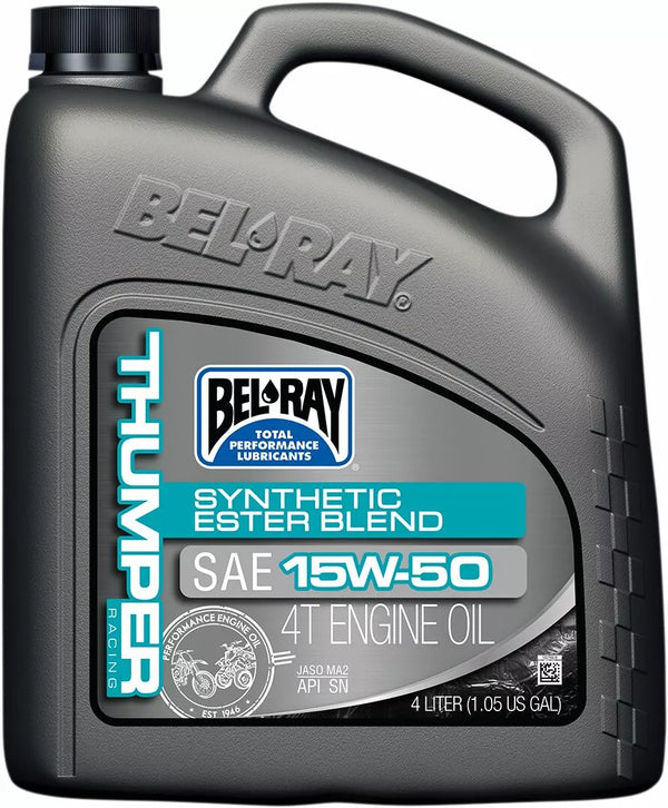 Bel-Ray Oil Thumper Blend 4T 15W-50 4L 99530-B4LW