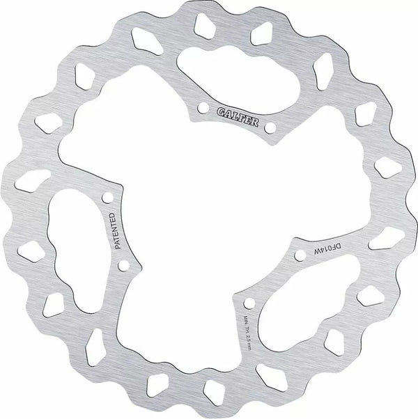 Galfer -jarrulevy kiinteä aalto DF014W