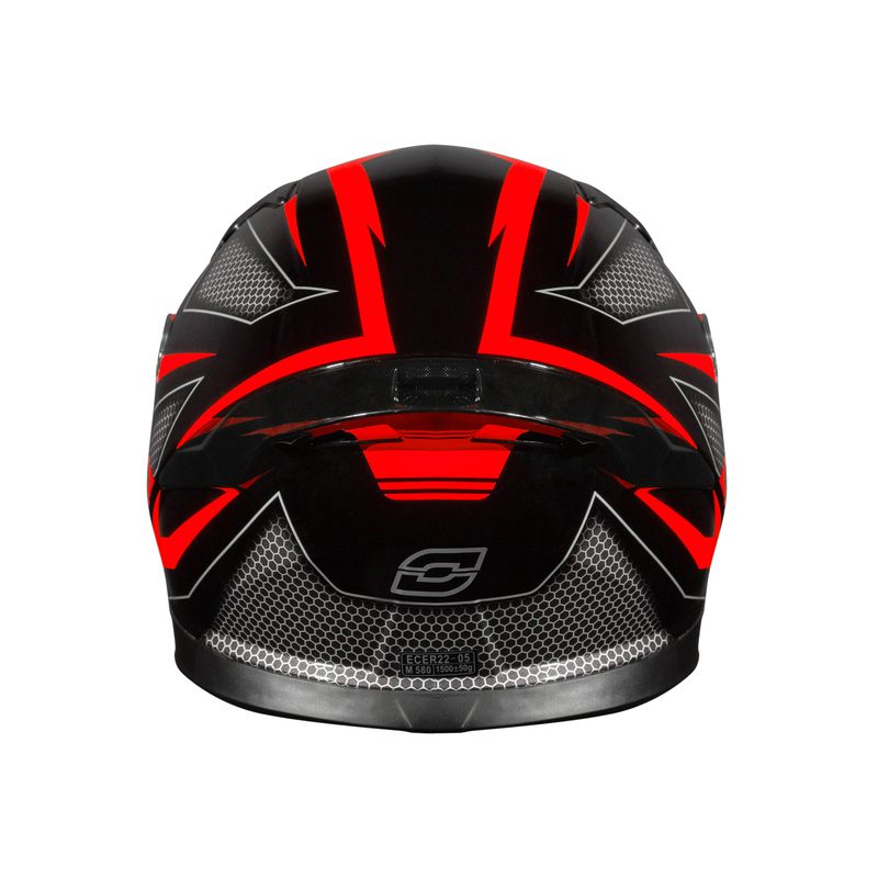 Ozone integral mc helmet arrow black /red