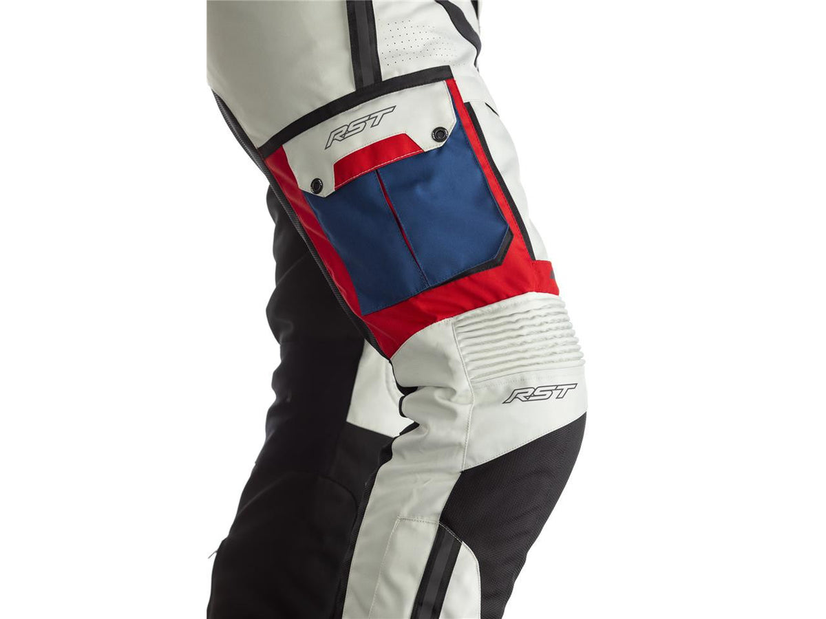 Ensimmäinen tekstiili MC-PANTS Adventure-X Blue /Red