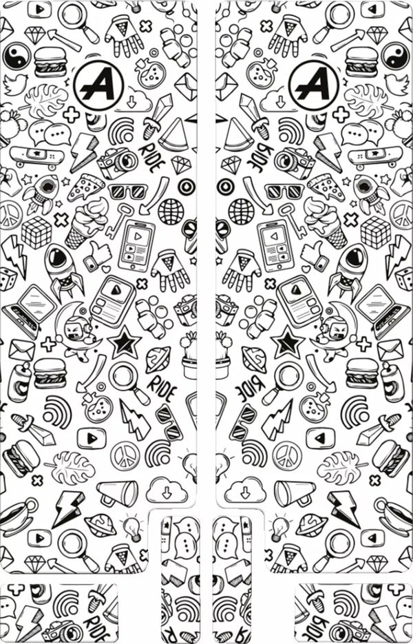 Algis Fork Decal BK -kuvake Mat Bk.P06.005