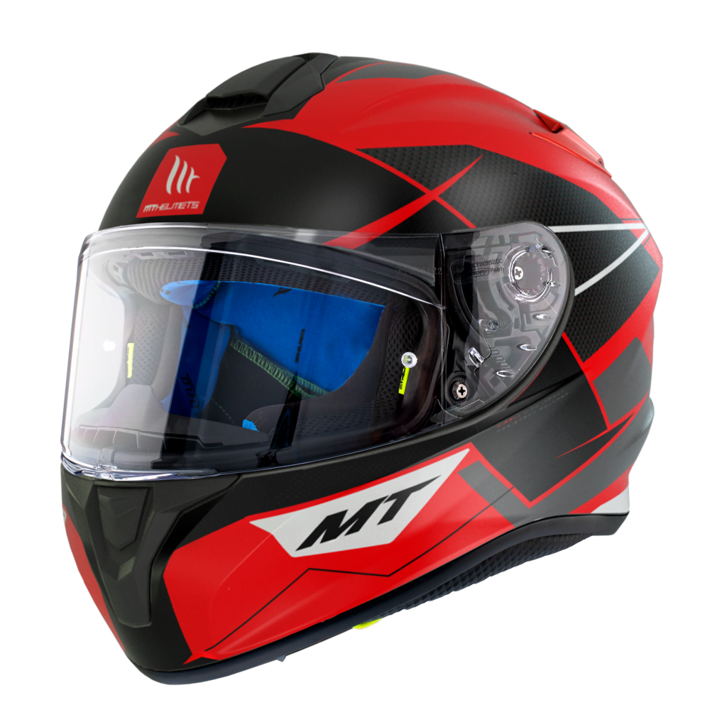 Mt Helmets Integral MC Helmet Targo Podium Rojo