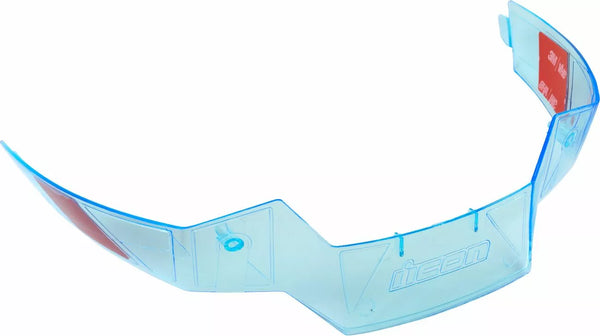 Icon rear spoiler aflt dayyglo bl 0133-1547