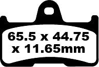 EBC -jarrutyyny Carbon TT Dirt FA344TT