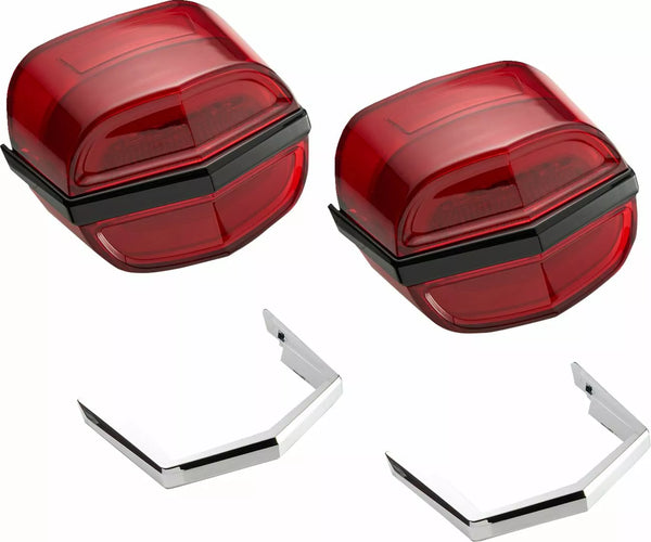 Ciro Tallights Tri Glide Red Lens 40931