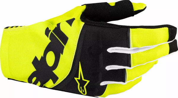 Alpinestars (MX) GLOVE MX TECHSTAR BK/YW L 3560125-155-L