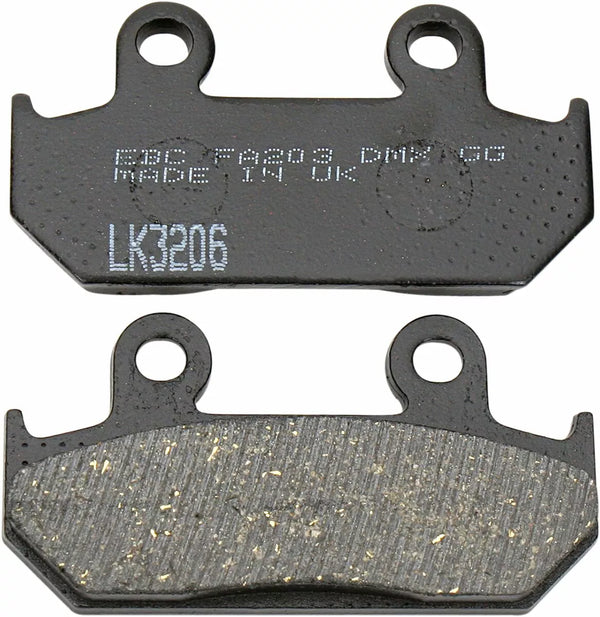 EBC BRAKE Pad FA näyttää orgaanisesta FA203: sta