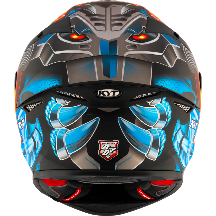 Kyt Integral MC Helmet TT-Revo Gear E6 Black /Red /Blue