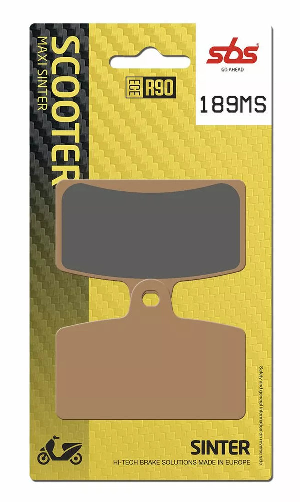 SBS BRAKE PAD SINT SCOOT 189MS