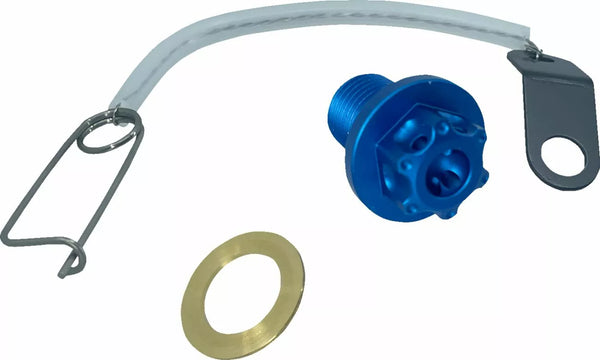 PSR-tyhjennystulppa 10x1.25x20 BLU 00-01942-25