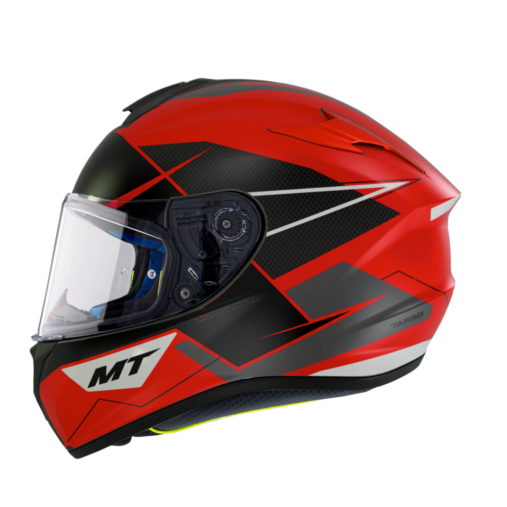 Mt Helmets Integral MC Helmet Targo Podium Rojo