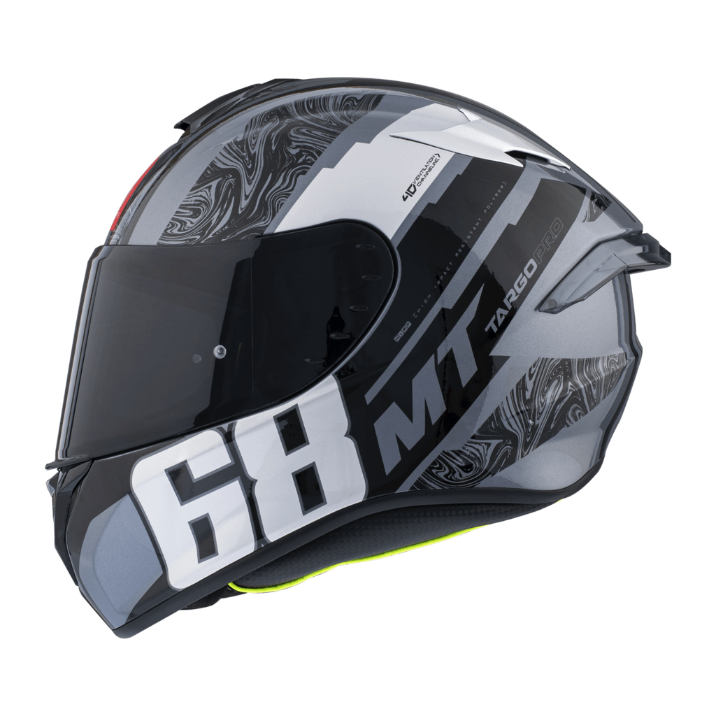 Mt Helmets Integral MC Helmet Targo Pro Welcome Gray