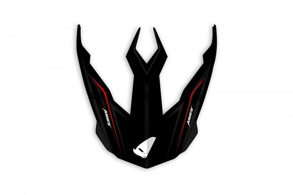 UFO Aries Peak Black/Red Matte HR159