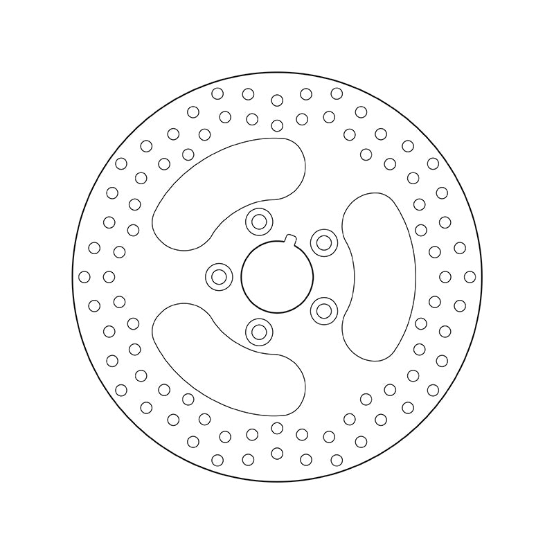 BREMBO Serie Oro Round Fixed Brake Disc 68B407E0