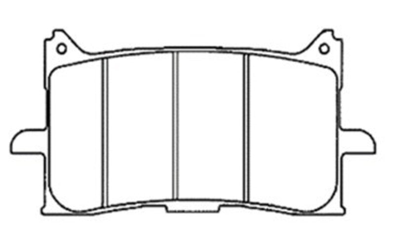 NISSIN Street /Off-Road Sinteroitu metallijarrupalat - 2P-371ST 2P-371ST 