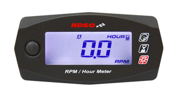 Koso mini -tyylinen Universal Time -laskuri ja Rev Counter BA033W00