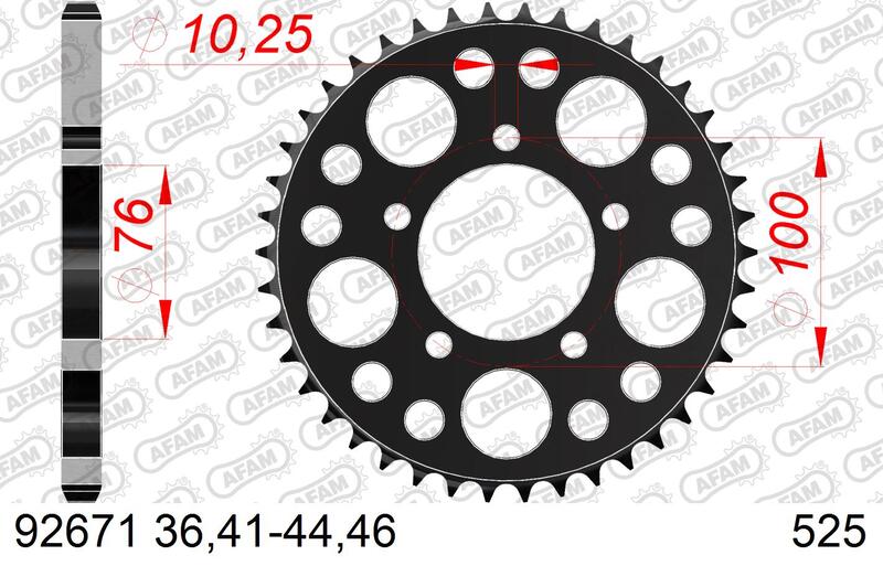 AFAM Steel Standard Takana 92671 - 525