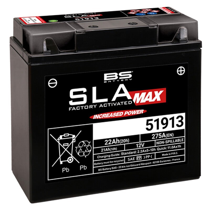 BS Battery SLA Max Akun huolto Vapaa tehdas aktivoitu - 51913