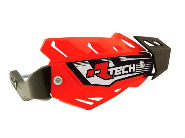RaceTech Flx Quad -käsivartijat kiinnityspakkauksella Red R-KitpMatvRSF