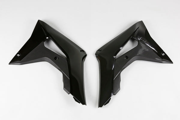 UFO -jäähdytin peittää mustat Honda CRF450R HO04682#001