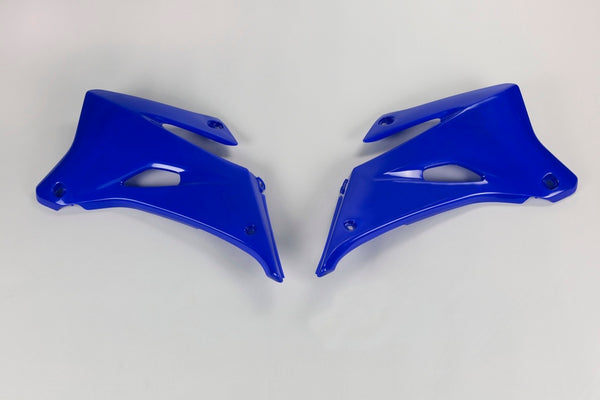 UFO Radiator Covers Reflex Blue Yamaha YZ250F/450F YA03882#089 