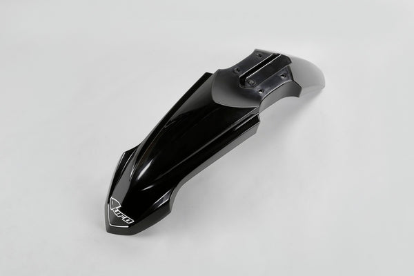 UFO: n edessä oleva musta Yamaha YZ85 YA04846#001