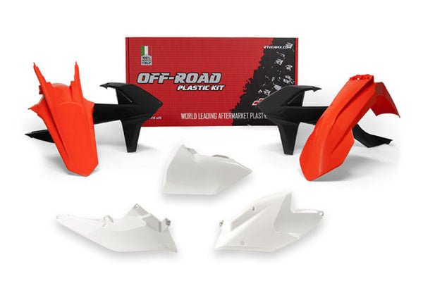 RaceTech Plastic Kit OEM Color (2018) Punainen/musta/valkoinen KTM R-Kitktm-OEM-418