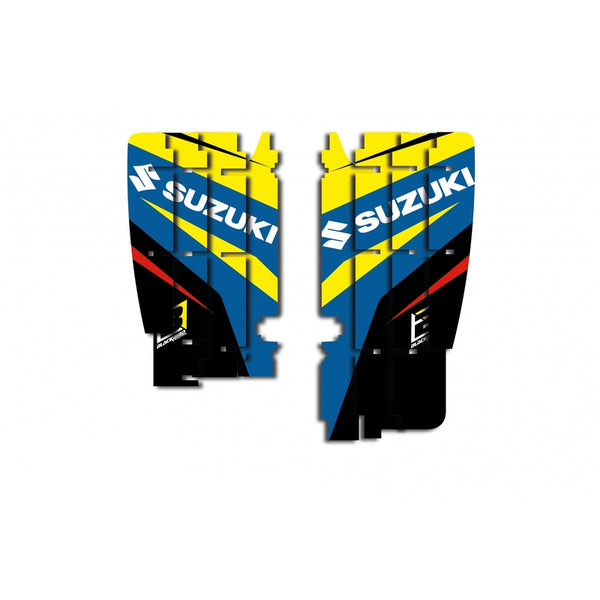Blackbird Dream Graphic 4 -säähdyttimen säiliön Decalkit - Suzuki RMZ - A301N