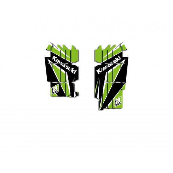 Blackbird Dream Graphic 4 Radiator Loker's Decalkit - Kawasaki KXF - A404N