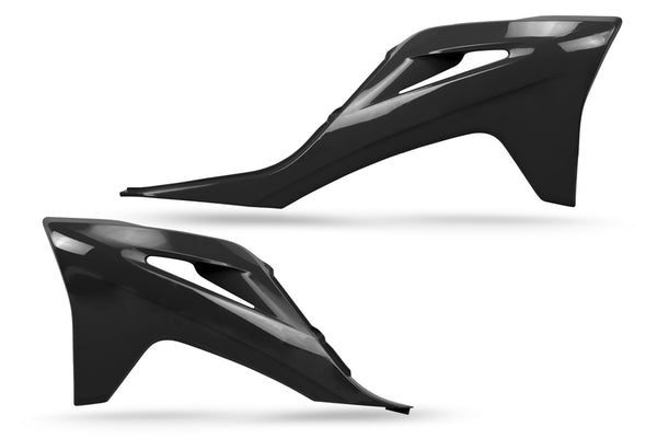 UFO Radiator Covers Black Gas Mc GG07128#001