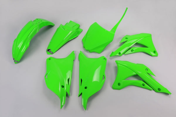UFO Plastic Kit Oem Color (2021) Kawasaki KX 85 Kakit222@026