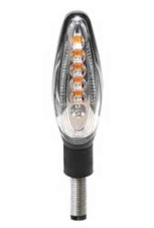 Koso -LED -merkkivalo Sonic Bak By Bish - Black HE045001