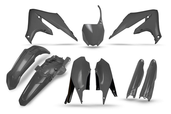 UFO Plastics Kit Grey - Yamaha Yakit323@222