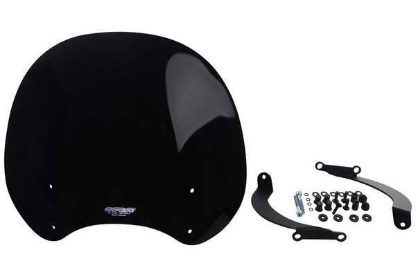 MRA Touring Windshield "NTM" Black 
