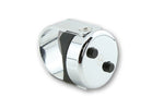 HighSider CNC Push Button Classic, Chrome, 7/8 & 1 "ohjaustangot 240-073