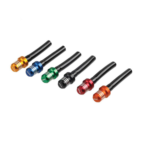 RFX Gas Tank Valve - Shorty Inc 1 Way Cap (Yellow) FXVT1000055YL 