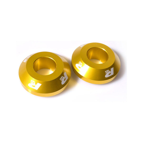 RFX Pro FAST Wheel Spacers Rear (Yellow) - Suzuki RMZ250/450 FXWS3060199YL 