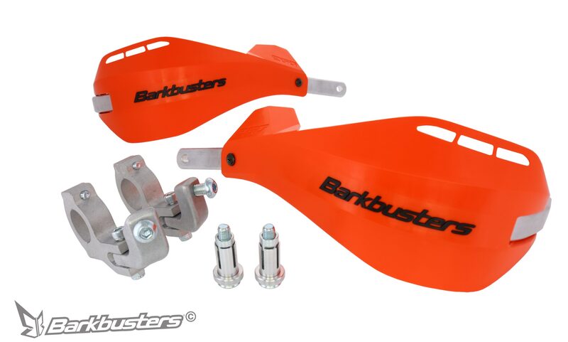 BARKBUSTERS EGO Handguards Two Point Mount Orange (Tapered) EGO-205-00-OR